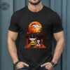 Charlie Brown Snoopy Watching Denver Broncos Shirt Denver Broncos Halloween Shirts Charlie Brown Snoopy Denver Broncos Shirts