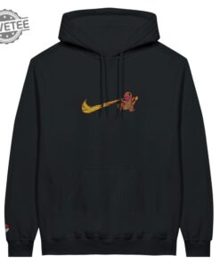 Charmander Pokemon Embroidered Sweatshirt Charmander Pokemon Embroidered Hoodie Pokemon Apparel Pokemon Hoodie Unique