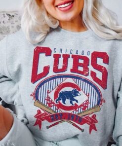 Chicago Baseball Sweatshirt Vintage Style Chicago Baseball Crewneck Sweatshirt Chicago Est 1870 Sweatshirt Chicago Cubs Sweatshirt
