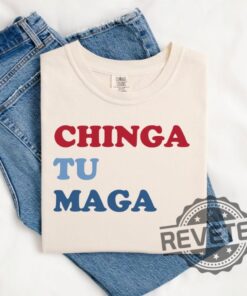 Chinga Tu Maga Anti Trump Shirts Hoodie Sweatshirt Unique Crewneck Pullover Hoodies Unique