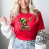 Christmas Lights Santa Dab Grinch Shirt Hoodie Sweatshirt Grinchmas Shirt Gift For Him Gift For Her Unique