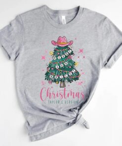 Christmas Tree Taylor Version Sweatshirt Merry And Bright Theme Swiftie Merch Swiftie Shirt Taylors Version New Eras Tour Holiday Gift Unique