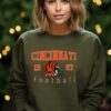 Cincinnati Football Vintage Style Sweatshirt Cincinnati Football Shirt Cincinnati Crewneck Bengals Crewneck Sweatshirt Unique Hoodie And More