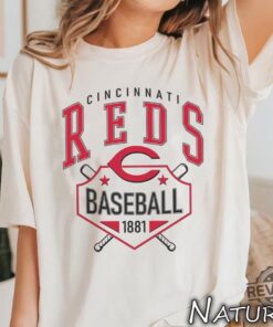 Cincinnati Reds Vintage Baseball T Shirt Vintage Cincinnati Reds Crewneck Sweatshirt