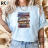 Classic Lion King Little Mermaid Snow White More Movie Stacked Vhs Tapes T Shirt