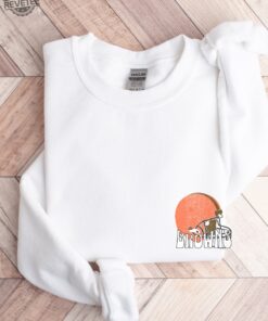 Cleveland Crewneck Sweatshirt Dawg Pound The Land Go Brownies Trendy Vintage Style Football Shirt For Game Day Browns Town Unique