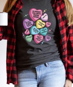 Conversation Hearts Taylors Version Valentines Day Crewneck Sweatshirt In My Chiefs Era Shirt Taylor Swift Misfits Shirt Super Bowl Taylors Version Unique