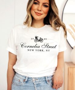 Cornelia Street Sweatshirt New York Sweatshirt Bike Floral Sweatshirt Album Sweatshirt Unique