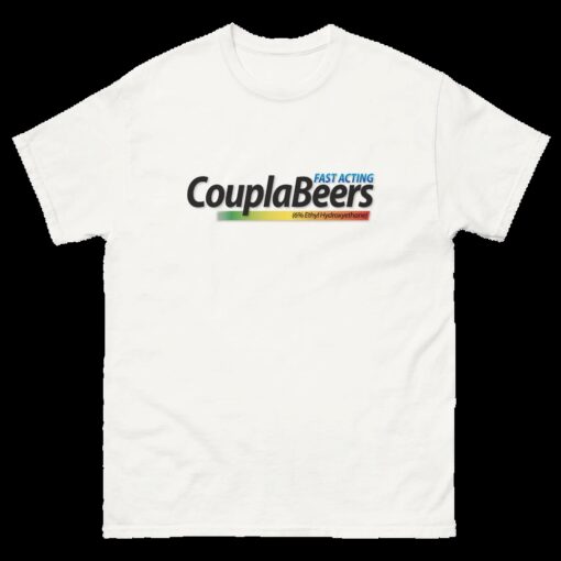 Couplabeers Fast Acting T Shirt Hoodie Sweatshirt Tee Gift For Men And Women Perfect Apparel For Beer Lovers