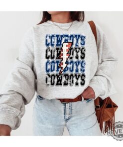 Cowboys Lightening Bolt Pullover Dallas Cowboys Pullover Dallas Cowboys Hoodie Dallas Cowboy Sweatshirt New