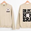 Custom Baseball Mom Sweatshirt In My Baseball Mom Era Shirt Baseball Lover Shirt Baseball Mom Crewneck Unique