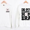 Custom Baseball Mom Sweatshirt In My Baseball Mom Era Shirt Game Day Sweater Sport Mom Shirt Baseball Lover Shirt Baseball Mom Crewneck Unique