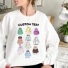 Custom Cute Ghosts Sweatshirt Cute Ghost Tour Taylor Swift Tour Shirts Concert Shirt Lover Merch Tee Music Shirt Music Fan Album Tshirt Unique
