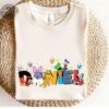 Custom Name Mickey And Friends Shirt Personalized Disney Donald Goofy Pluto Matching Tee Name Kids Shirt Unique
