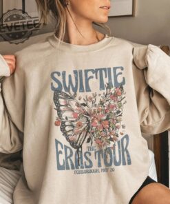 Custom Swiftie Shirt Taylor Swift Shirt The Eras Tour Shirt Retro Floral Butterfly Shirt Taylor Swift Super Bowl Party Taylor Swift Super Bowl Shirt Unique