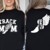 Custom Track Mom Sweatshirt Personalized Track And Field Mom Shirt Track Mama Shirt Custom Track And Field Unique