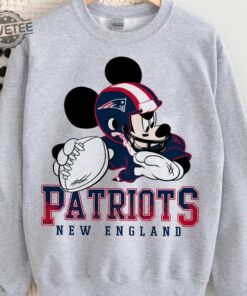 Customized Football Team Sweatshirt Choose Nfl Football Teams Inspired Mickey Mouse Shirt Game Day Shirt Football Season Shirt