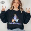 Cute Blue Dog Grandma Sweatshirt Blue Dog Grandma Queen Sweatshirt Sweatshirt For Mothers Day Blue Dog Family Hoodie