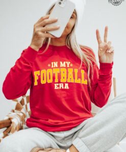 Cute Football Shirt In My Football Era Vintage Football Shirt Footfall Fan Shirt Football Tee Unique