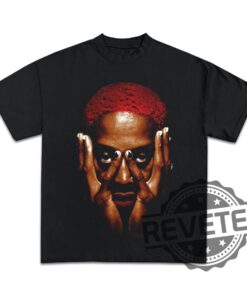 DENNIS RODMAN T-SHIRT Rare Homage Vintage Rap Tee Hip Hop Style