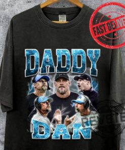 Daddy Dan Bootleg Sport Vintage Shirt Sweatshirt Hoodie Tee Gift For Fan Detroit Lions Head Coach Sweater Hoodies Unique