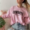 Dallas Cowboys Football Sweatshirt Vintage Dallas Sweatshirt Cowboys Football Crewneck Sweatshirt Cute Dallas Gift Dallas 90S Crewneck Hoodie Sweatshirt Unique