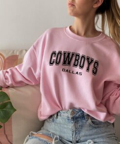 Dallas Cowboys Football Sweatshirt Vintage Dallas Sweatshirt Cowboys Football Crewneck Sweatshirt Cute Dallas Gift Dallas 90S Crewneck Hoodie Sweatshirt Unique