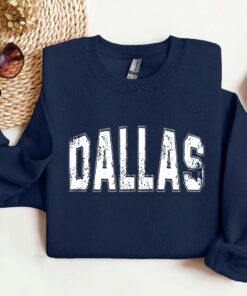 Dallas Football Sweatshirt Dallas Football Shirt Vintage Dallas Football Sweatshirt Dallas Fan Gift Sunday Football Sweater Unique
