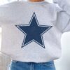 Dallas Sweatshirt Cowboys Fan Crewneck Sweatshirt Womens Dallas Shirt Distressed Dallas Sweatshirt Cowboys Gift Dallas Texas