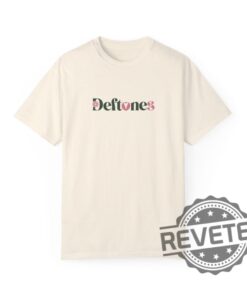 Deftones Floral Retro Tee Aesthetic Band Shirt 90S Vintage Inspired Unisex T Shirts