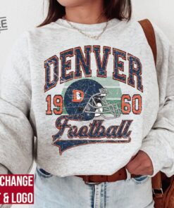 Denver Football Sweatshirt Denver Football Shirt Vintage Style Denver Football Sweatshirt Denver Fan Gift Sunday Football
