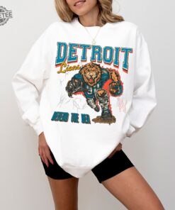 Detroit Football Sweatshirt Lions Football Crewneck Bootleg Detroit Football Shirt Detroit Sports Sweatshirt Detroit Football Shirt Unique