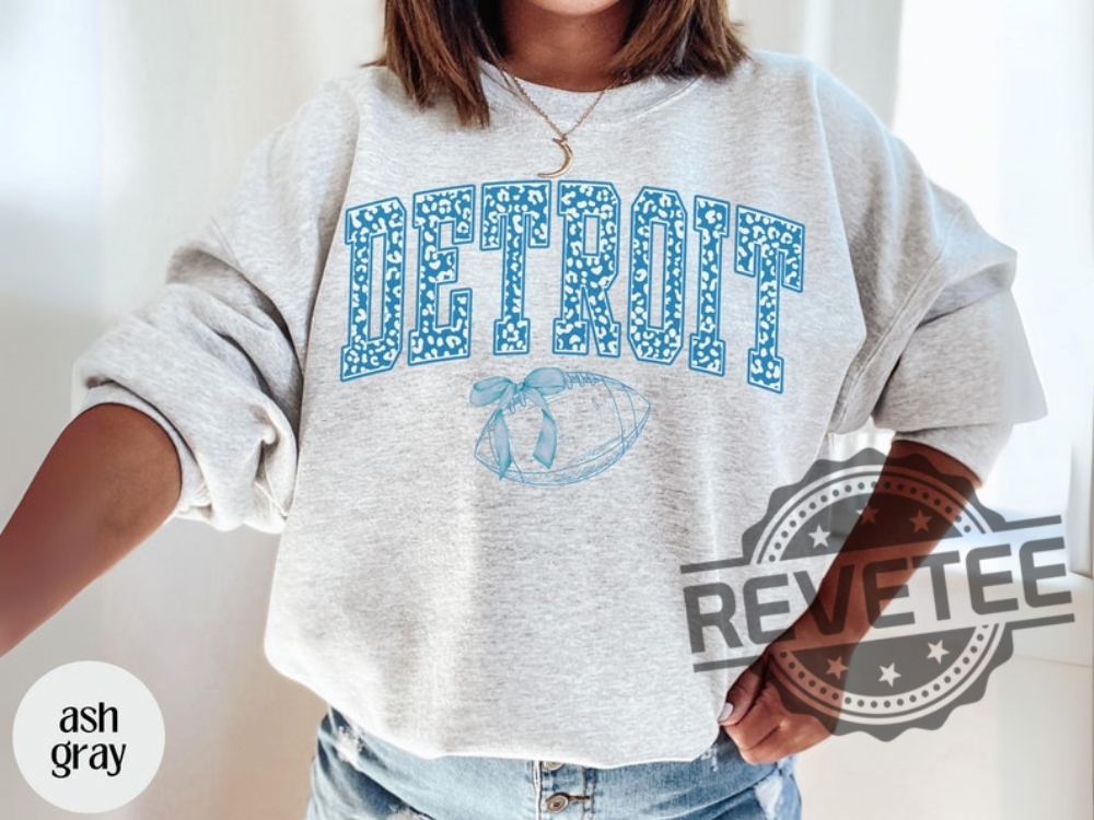 Detroit Lions Coquette Leopard Hoodie Tshirt Sweatshirt Tee Gift For Fan Mens Womens Game Day Sweater Pullover Unique Detroit Lions Coquette Leopard Hoodie Tshirt Sweatshirt Tee Gift For Fan Mens Womens Game Day Sweater Pullover Unique