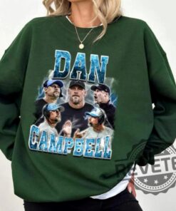 Detroit Lions Dan Campbell Bootleg Sport Vintage Shirt Sweatshirt Hoodie Dan Campbell Shirts Gift For Fan Gifts For Men Women Tshirt Tee Unique