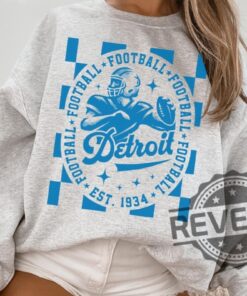Detroit Lions Football Crewneck Sweatshirt Tshirt Hoodie Tee Gifts For Fan Sweatshirts Sweater Pullover Hoodie Birthday Mens Womens Unique