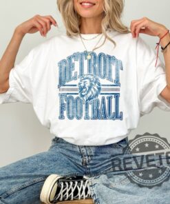 Detroit Lions Football Shirt Hoodie Sweatshirt Tee Gift For Fan Mens Womens Vintage Detroit Shirts Football Season Sweater Pullover Hoodies Unique