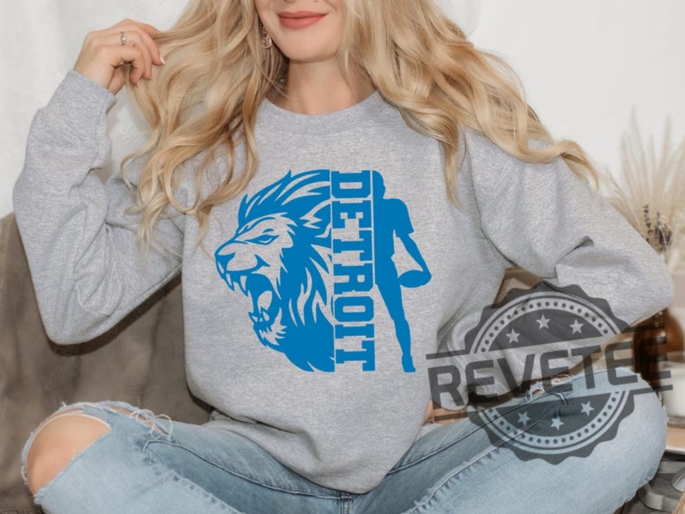 Detroit Lions Football Sweatshirt Hoodie Tshirt Tee Gift For Fan Cool Lions Gear Game Day Crewneck Pullover Hoodies Unique Detroit Lions Football Sweatshirt Hoodie Tshirt Tee Gift For Fan Cool Lions Gear Game Day Crewneck Pullover Hoodies Unique