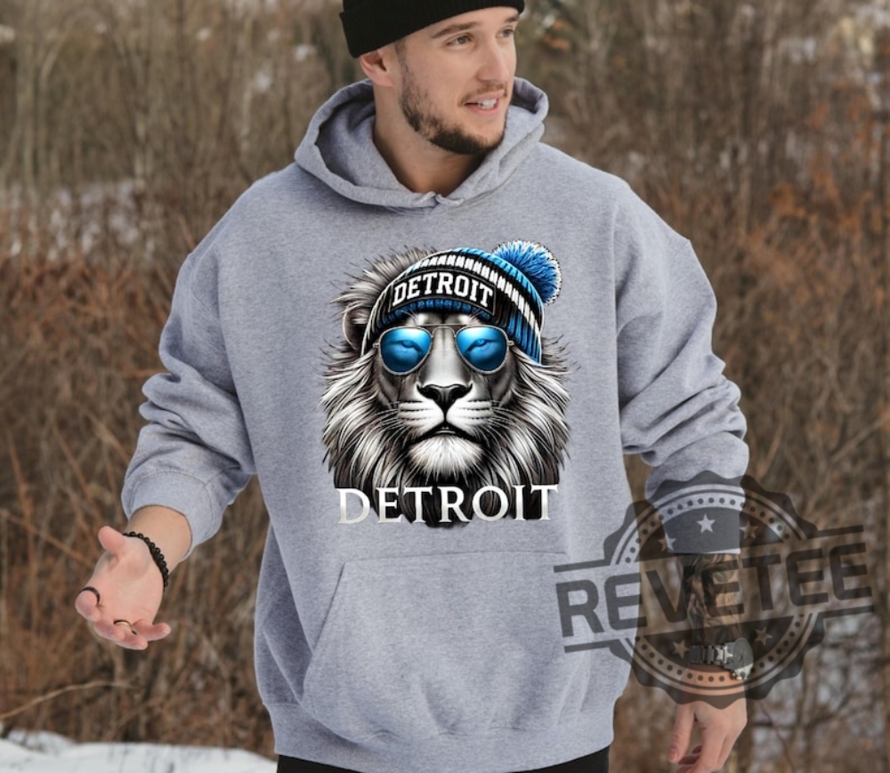 Detroit Lions Hoodie Tshirt Sweatshirt Detroit Fun Gifts For Fan Game Day Pullover Hoodies Sweater Crewneck Unique Detroit Lions Hoodie Tshirt Sweatshirt Detroit Fun Gifts For Fan Game Day Pullover Hoodies Sweater Crewneck Unique
