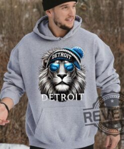 Detroit Lions Hoodies Sweatshirts Tshirt Fun Gifts Game Day For Mens Womes Unique