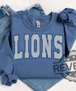 Detroit Lions Sweatshirt Crewneck Tshirt Hoodie Tee Gift For Fan Mens Womens Pullover Unique Unique