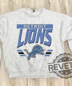 Detroit Lions Vintage Sweatshirt Crewneck T Shirt Hoodie Gifts For Fan Men Women Unique Tshirt