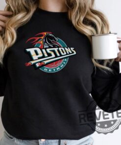 Detroit Pistons 90S Vintage Nba Sweatshirt Tshirt Hoodie Pistons Sweater American Sport Shirts Nba Tee Gift For Lover Sweatshirts Unique