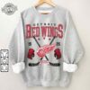 Detroit Red Wings Vintage 90S Sweatshirt Detroit Red Wings Sweatshirt Detroit Red Wings Hoodie Red Wings Octopus Red Wings Open House