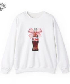 Diet Coke Pink Bow Sweatshirt Diet Coca Cola Crewneck Diet Coke Lover Diet Coke Fan Gift For Diet Coke Drinker