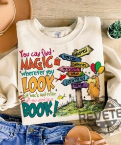 Discover The Magic Of Dr. Seuss Look Book T Shirt Hoodie Sweatshirt For Read Across America And Teacher Life Coquette Style