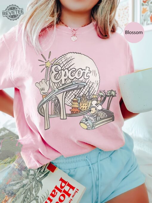 Disney Epcot Shirt Vintage Epcot 1982 Shirt Vintage Disney Shirt Mickey And Friends Epcot Trip Shirt Disneyland Shirt Unique