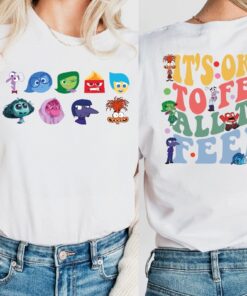 Disney Inside Out Its Okay To Feel All The Feels Shirt Mental Health Shirt Inclusion Shirt Mental Health Matters Sweatshirt