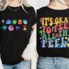 Disney Inside Out Its Okay To Feel All The Feels Shirt Mental Health Shirt Inclusion Shirt Speech Therapy Shirt Bcba Shirt Para Shirt Unique