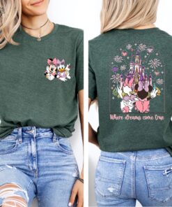 Disney Magic Kingdom Minnie Daisy Summer Shirt Where Dreams Come True Disney Besties Shirt Disney Summer Shirt Unique