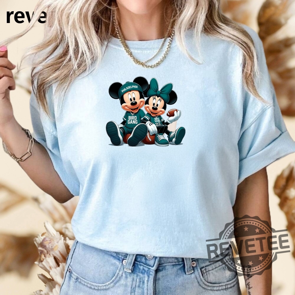 Disney Mickey Minnie Philadelphia Eagles T Shirt Sweatshirt Disney Mickey Minnie Philadelphia Eagles T Shirt Sweatshirt